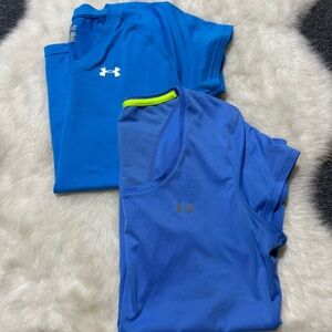 Bundle of 2 Under Armour Short Sleeve Athletic Tops